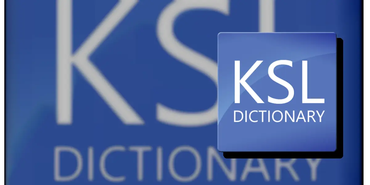 KSL Dictionary