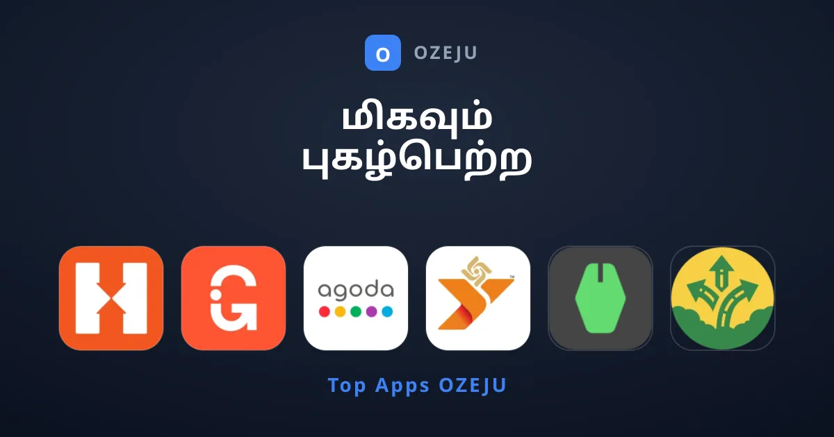மிகவும் புகழ்பெற்ற பயணம் & உள்ளூர் செயலிகள் எவை?